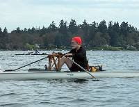 PICT4667 Zeke warming up his Front Rower