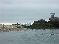 PICT0125 Back side of Blakely Rock, Seattle in distance