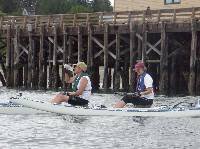 PICT0309 Vern and Janet warming up