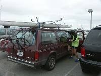 PICT0319 Deb arrives w/broken van