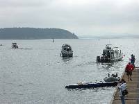 PICT0335 Safety boats depart