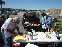PICT0545 Salmon lunch - yum!